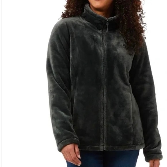 32 Degrees Jackets & Blazers - 32 Degrees Ladies' Plush Jacket, Green (Urban Chic), Super Soft, Large NWT